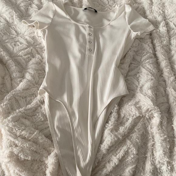 SHEIN Tops - White bodysuit